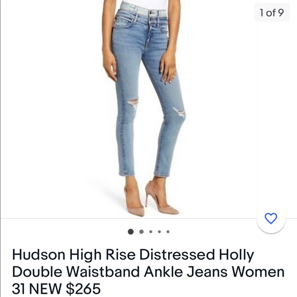 New without tags Hudson Jeans. Very comfortable and stylish.